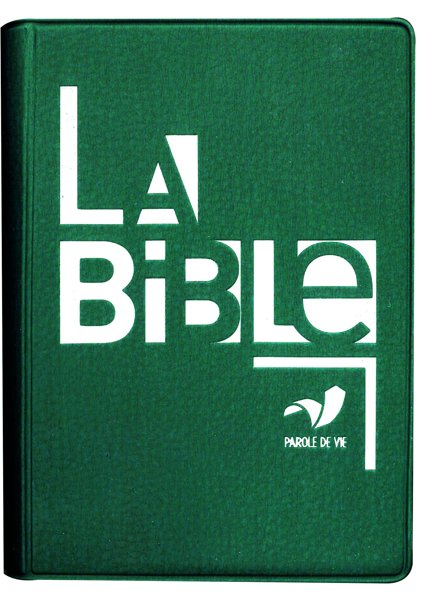 La Bible Parole de vie - Vert, vinyle, miniature, souple, sans les deutérocanoniques: Format miniature, Parole de vie, sans les livres deutérocanoniques, reliure souple, vinyle