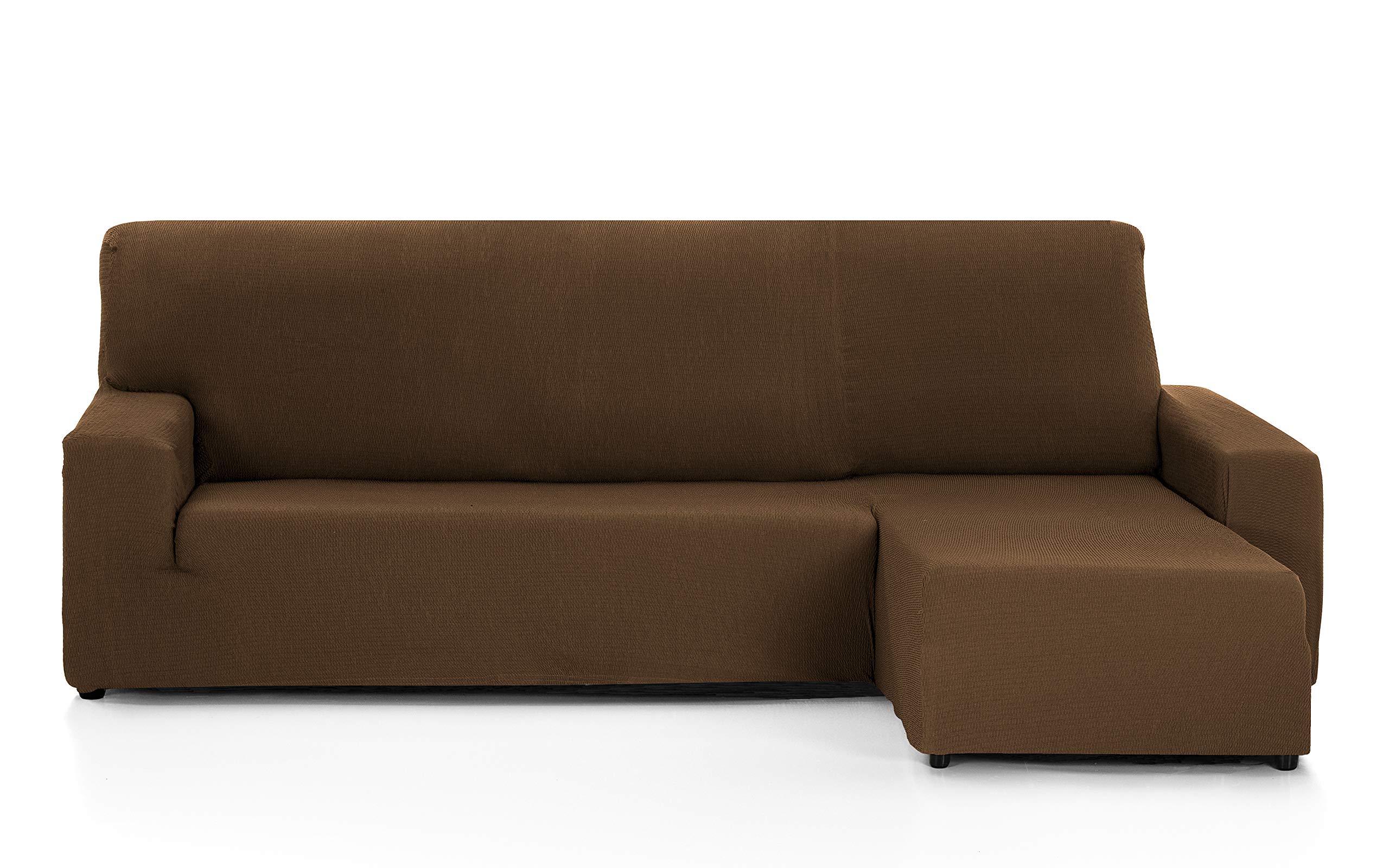 Martina Home Tunez Sofa Cover For Chaise Longue, 32 x 17 x 42 cm Right Short Arm (Front View) 32x17x42 cm brown