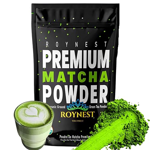 Polvo de matcha japonés premium de 1.76 oz, sin OMG, vegano, certificado por USDA, 1.76 onzas, 30 a 45 porciones.