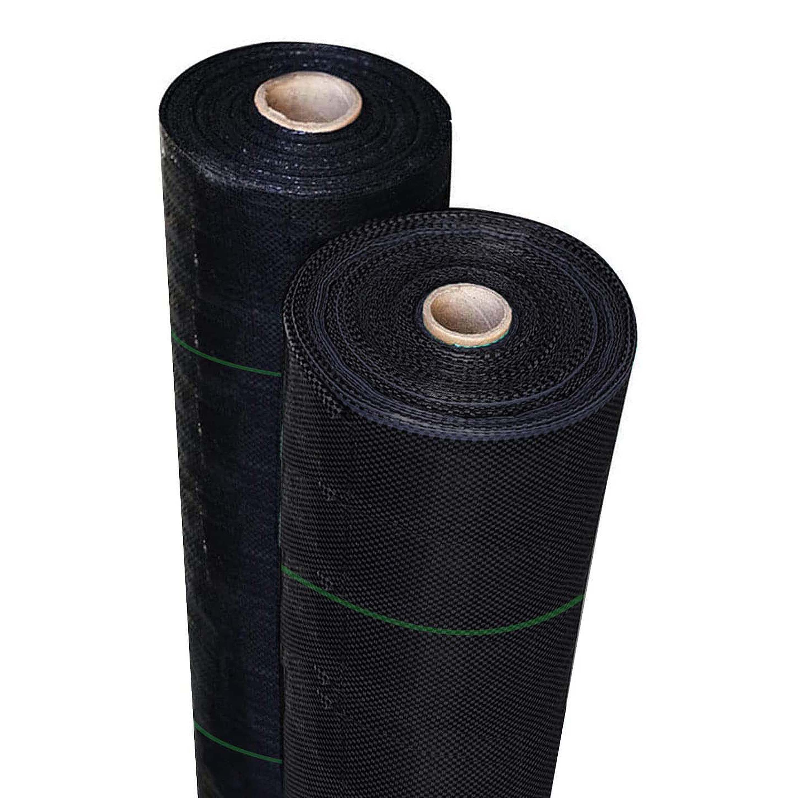 150 m² de geotextil Malas Hierbas 130 g/m² Permeable al Agua en Varios tamaños, Tela antihierba jardín Resistente al desgarro con protección UV Muy Alta - lámina antihierba fácil de Colocar