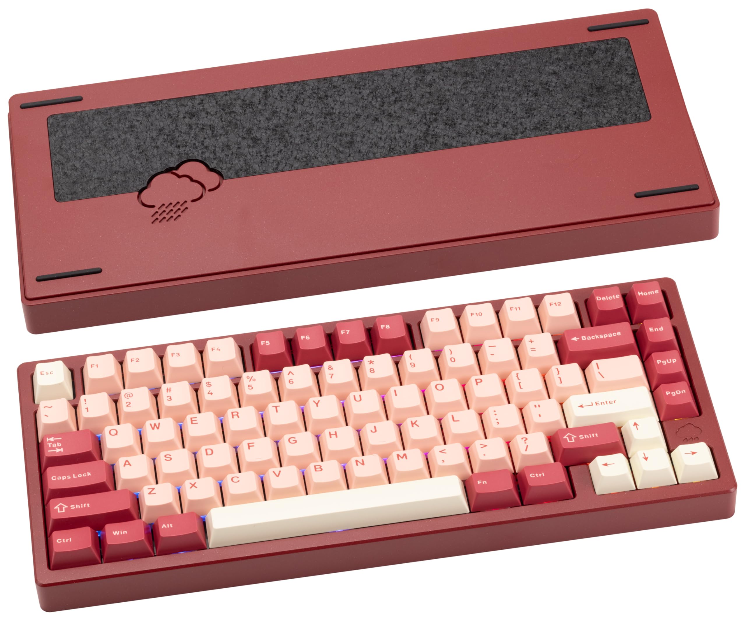WOB Rainy75 Pro フロスト ピーチ ピンク Rainy75 Pro Pink | キーボード | キーボード | 入力機器 | PC