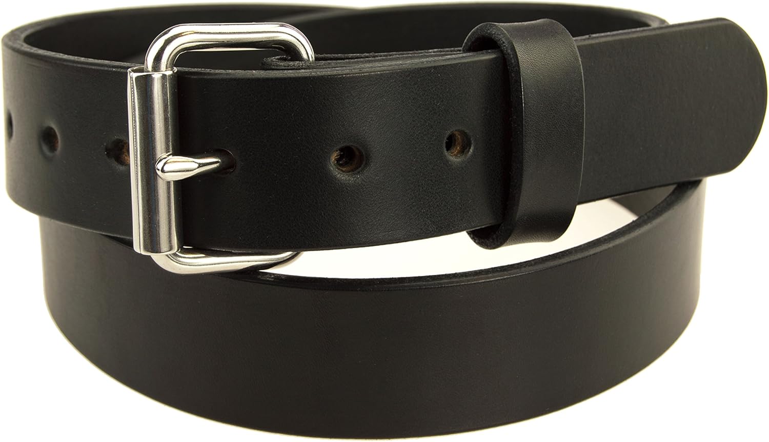 The Workhorse Heavy Duty Full Grain Leather Work Gun Belt - Made in USA