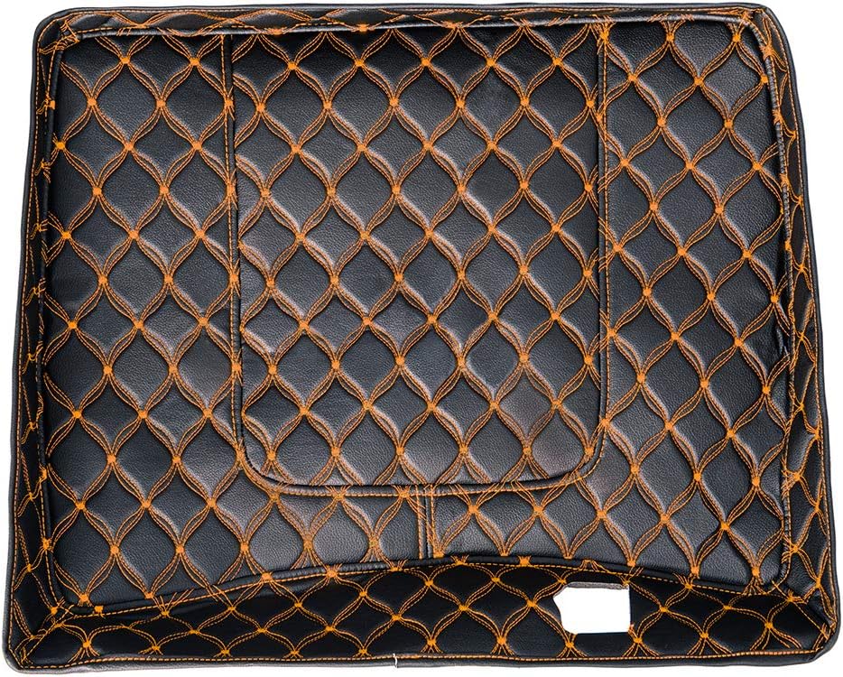 Moto Onfire Tour Pack Liners Carpet Inserts Fit for Harley/AB Tour Pack Luggage Trunk (Orange, King Tour Pack)