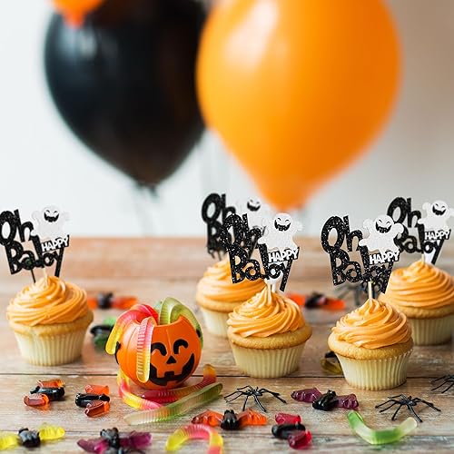 Miniatura 5 de 24 piezas de decoración de cupcakes de película de terror de Halloween de terror clásico Sceam Cupcake Picks Personajes Asesino Cumpleaños para