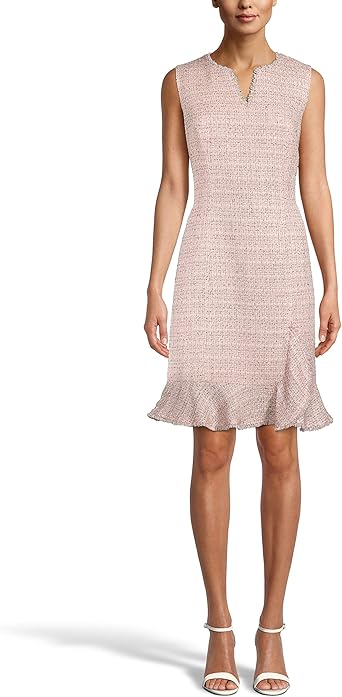 Anne Klein Women's Sleeveless Ruffle 