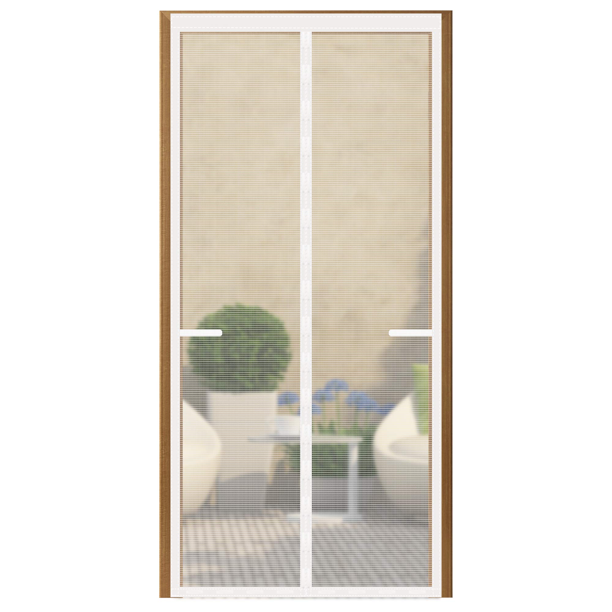 Upgraded Reinforced Screen Door for single door,36 Longer