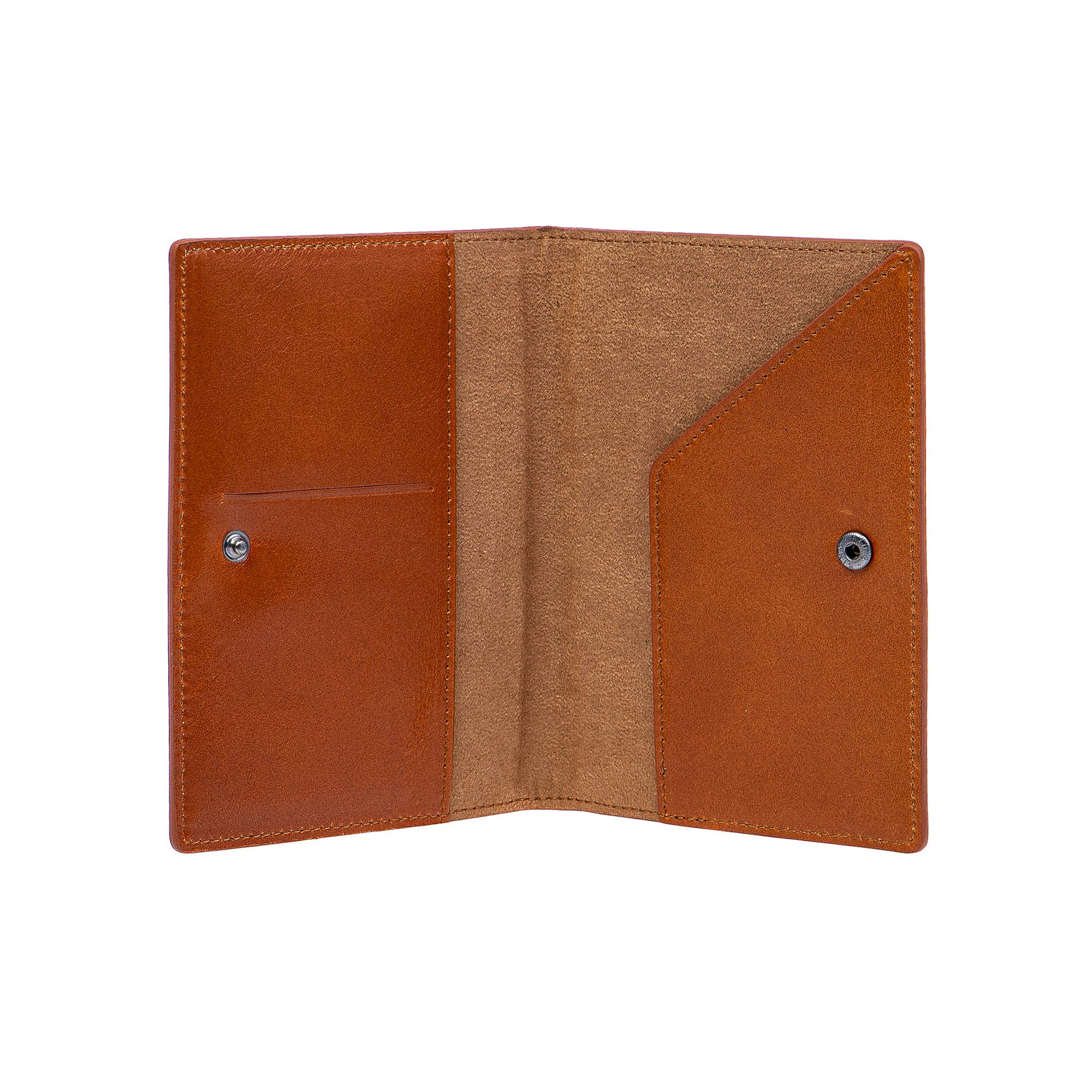 Solo Pelle Impfpasshülle, Reisepasshülle, Echtleder Passhülle, Schutzhülle Tasche für Kreditkarten Damen Herren Reisepass Geschenk, Karteninhaber, Ausweis und Reisedokumente (Cognac Braun)