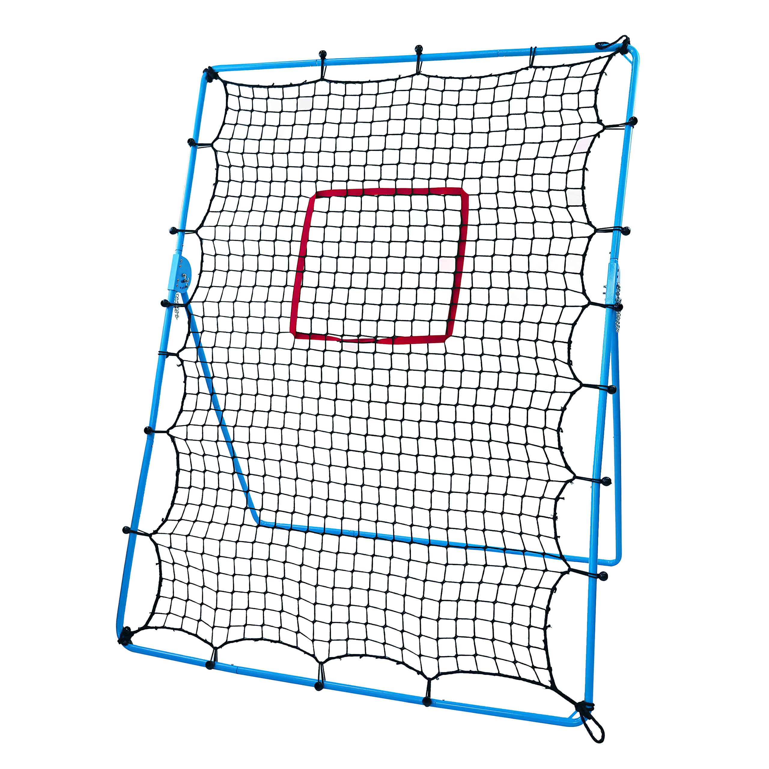 Baseball-Rebounder-Netz, Pitching- und Wurfübungspartner für Profi- und Amateur-Training, 7 verstellbare Winkel, Volleyball-Trainingsausrüstung für Baseball