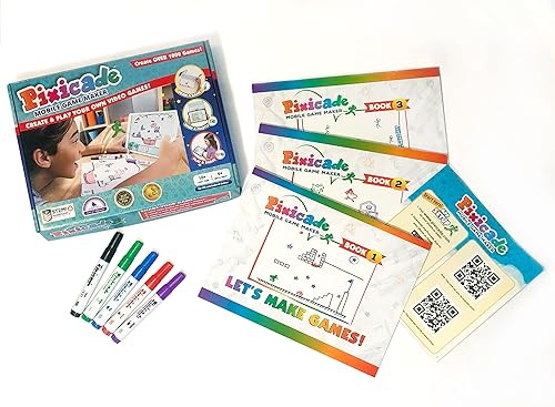 Miniatura 3 de Pixicade Transforma dibujos creativos en juegos animados para niños jugables en tu dispositivo móvil - Construye tu propio videojuego - Regalos para