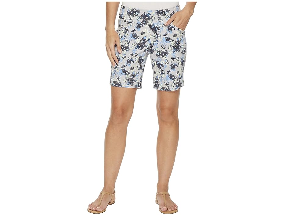 

Jag Jeans Ainsley Pull-On 8 Floral Print Twill Shorts (Nautical Navy) Women's Shorts