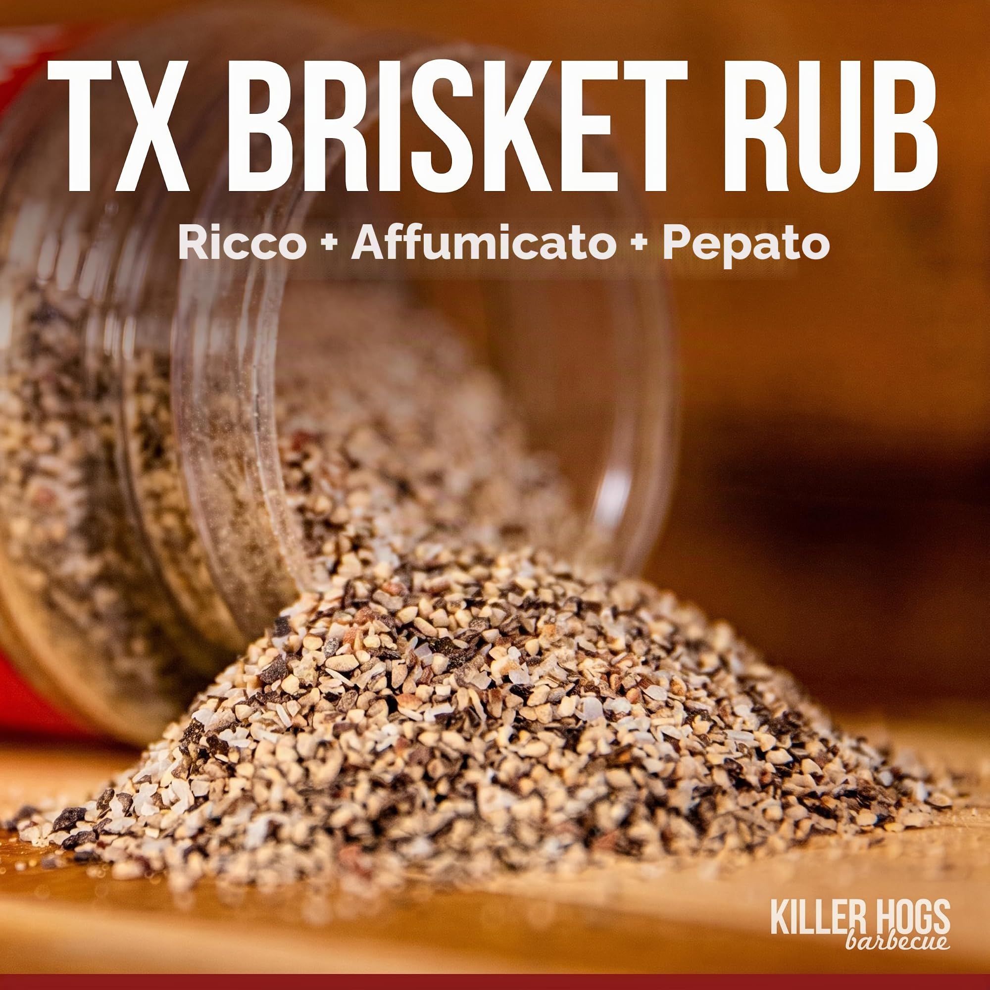 Agri Brianza Rub TX Brisket Rub Killer Hogs 453g