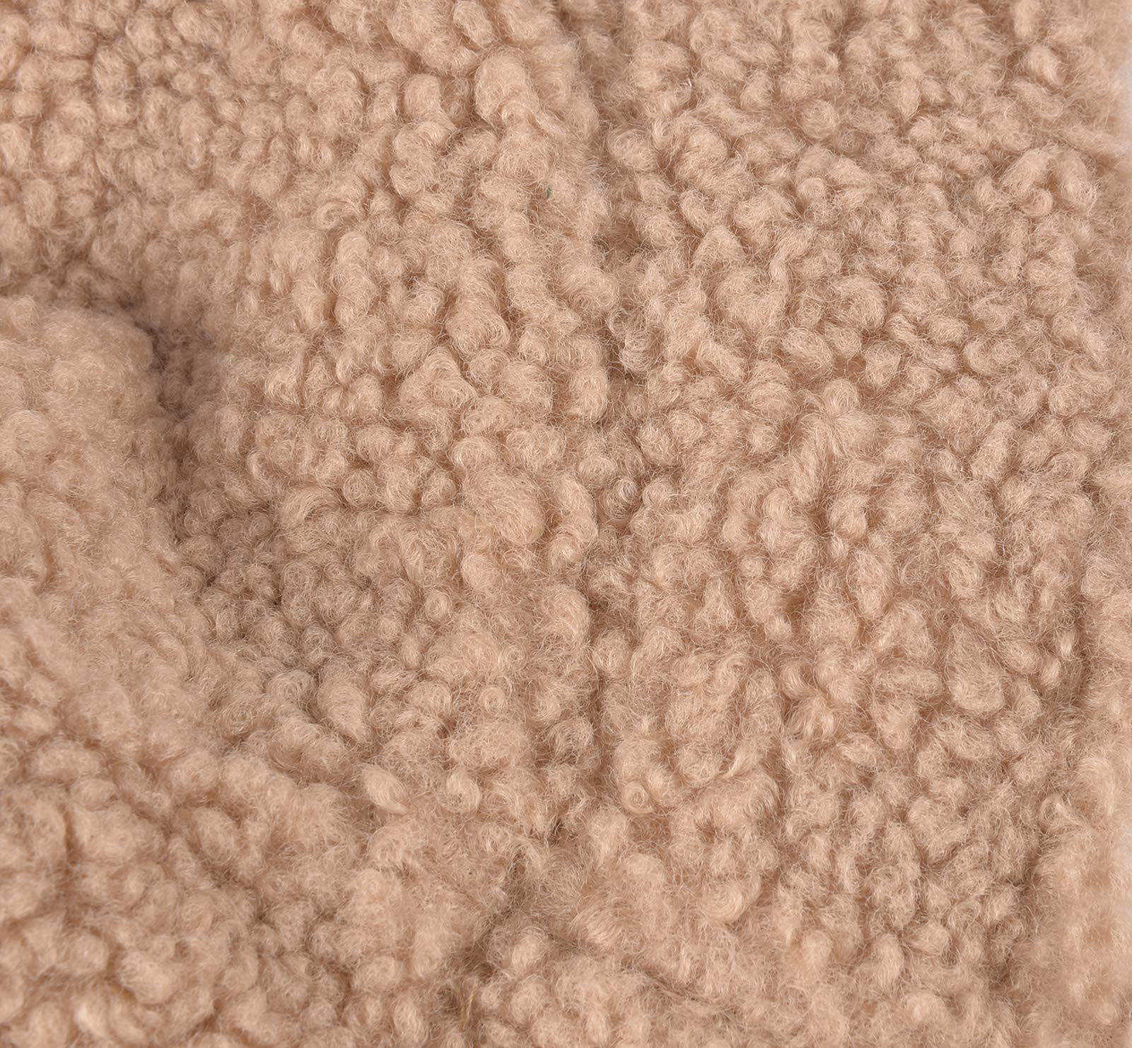 ChezAbbey Faux Fur Bucket Hat, Fuzzy Furry Winter Warm Fisherman Cap, Fluffy Teddy Sherpa Clothe Hats for Women Men Girls