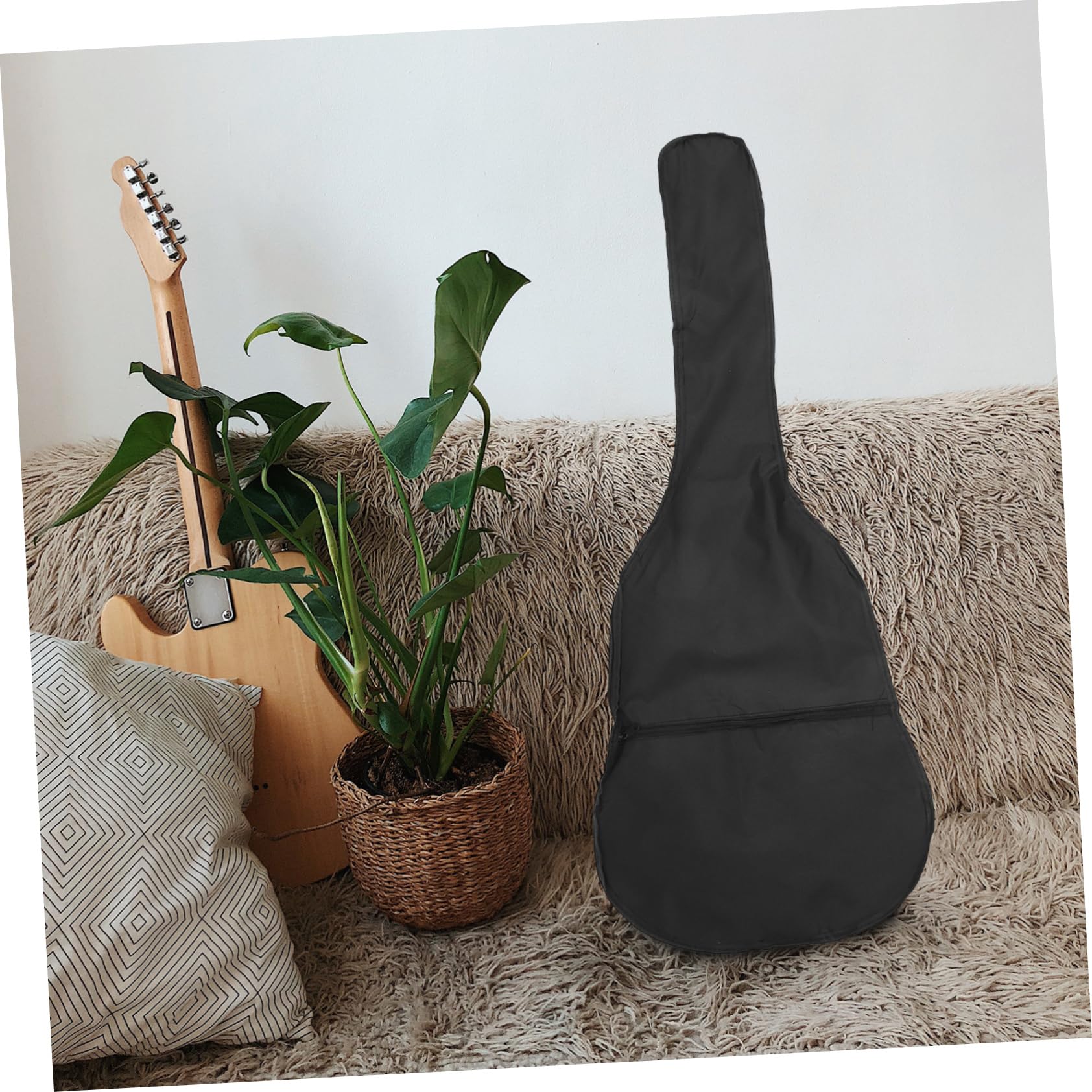 Abaodam Bolsa para Guitarra Eléctrica De 41 Pulgadas, Funda De Transporte De Tela Oxford Ligera Asa, Contenedor Práctico para Guitarras Acústicas y Eléctricas