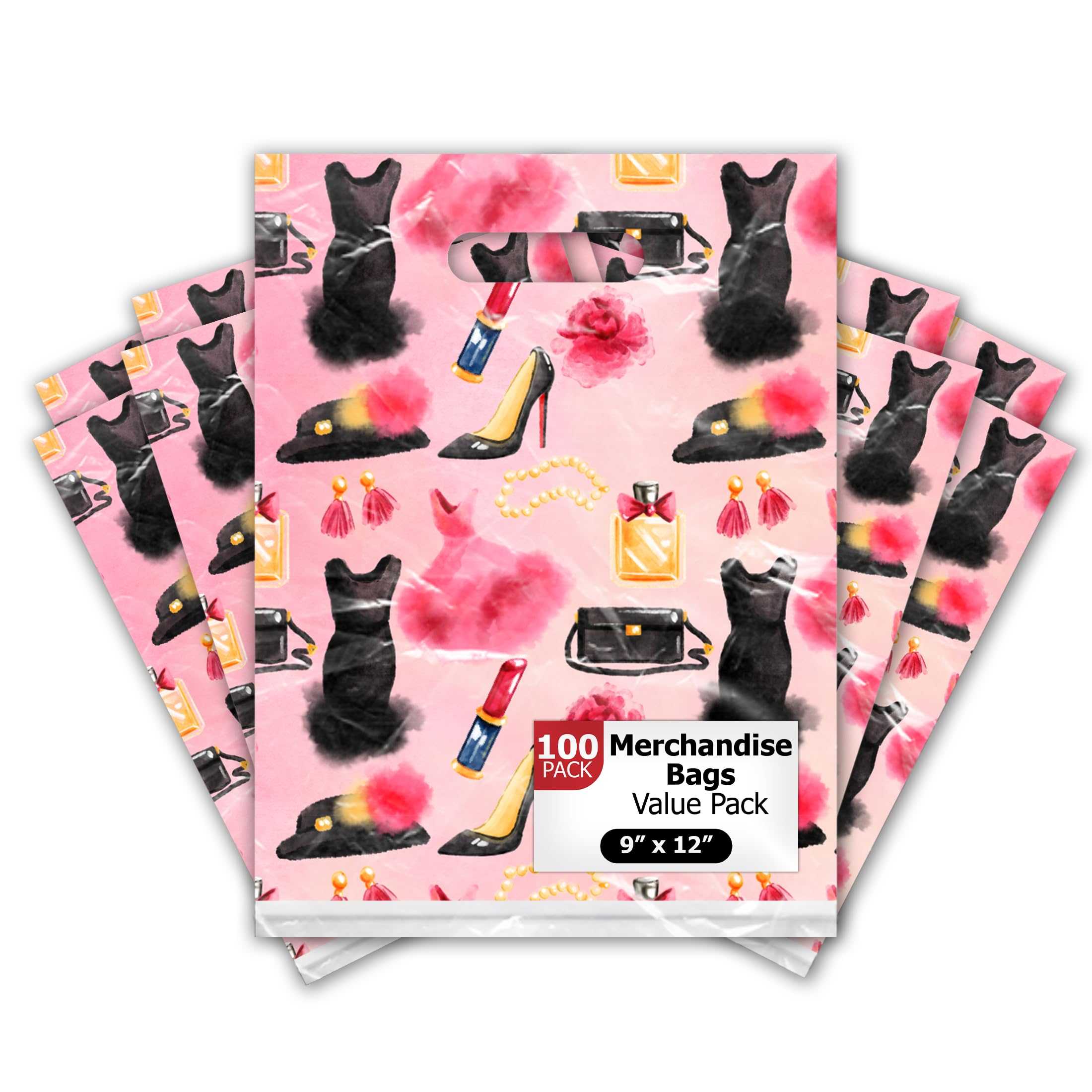Sunflower Bumble Bee Merchandise Bags - 100 Pack -10 Sunflower Bumble Bee Merchandise Bags - 100 Pack -10