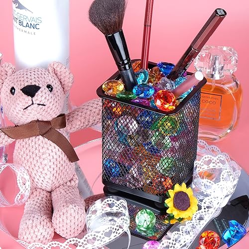 Miniatura 7 de Babenest - Relleno de jarrón de gemas falsas de diamantes acrílicos, 240 piezas de diamantes de imitación de 34 pulgadas, joyas de cristal para