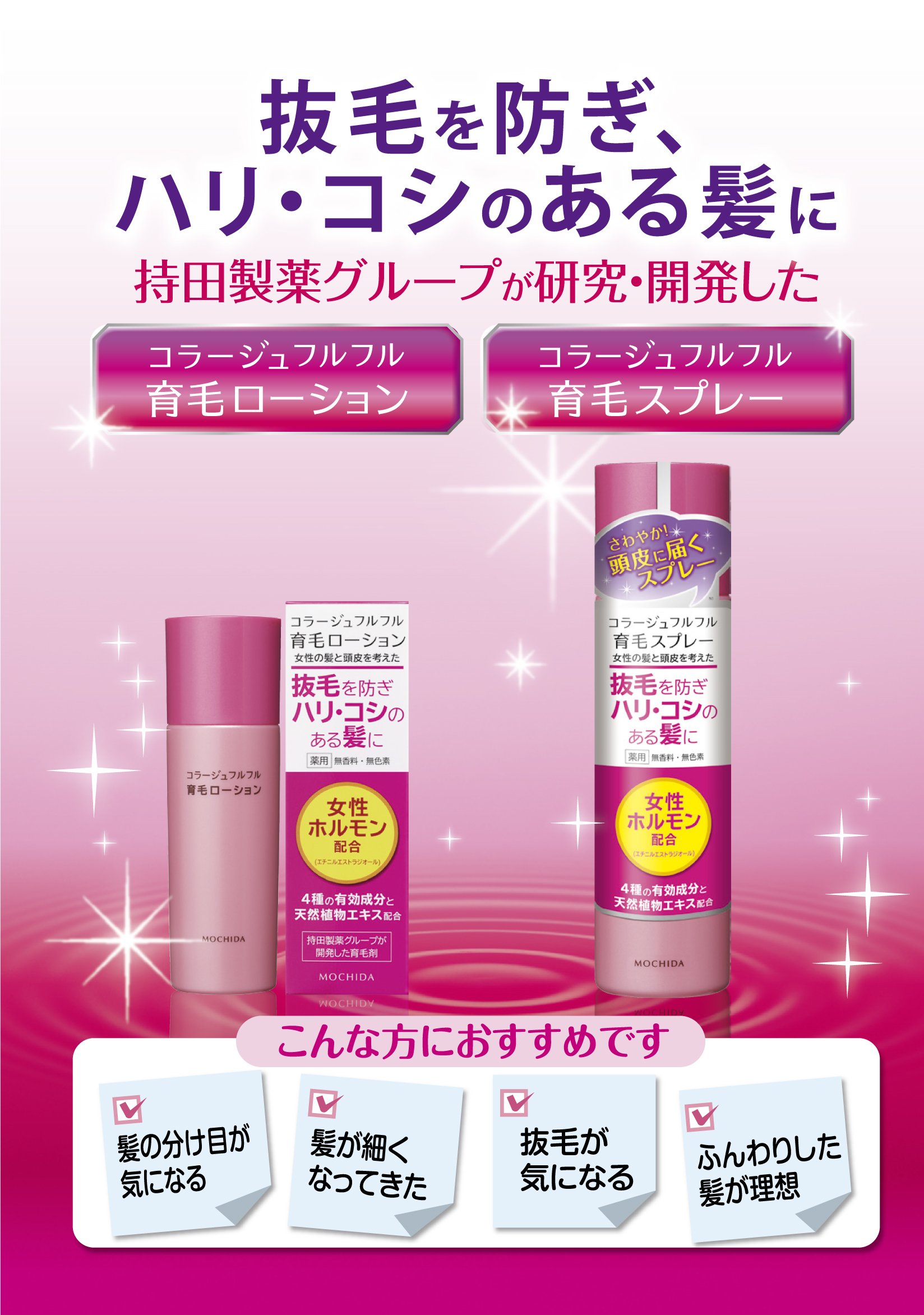 持田ヘルスケア コラージュフルフル 育毛ローション