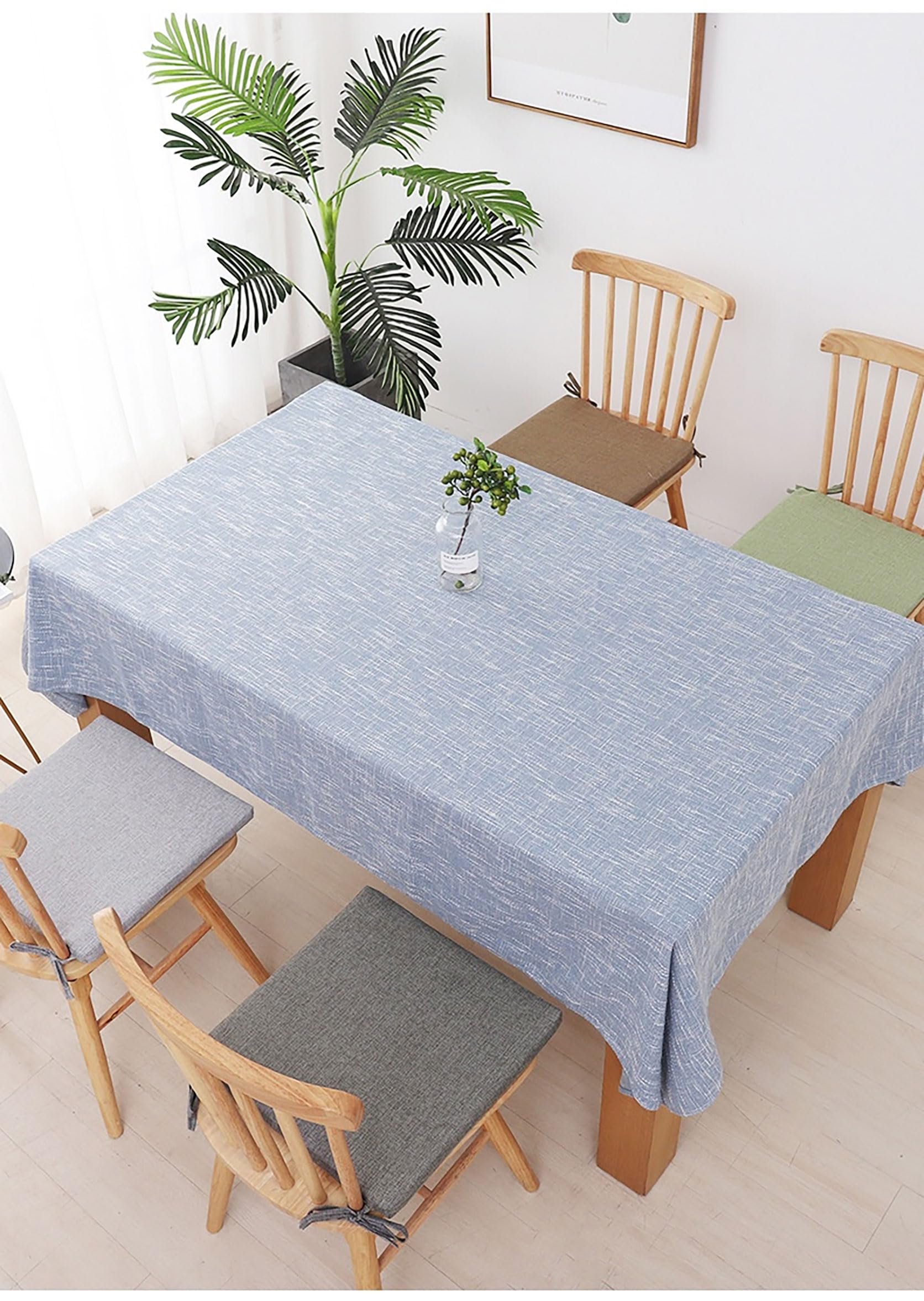 Kwadratowe krzesło Pa 4k Cushs do jadalni, salonu, kuchni, patio i samochodu wewnątrz i na zewnątrz pokrowce na siedzenia (40 x 40 cm, kolor lniany)