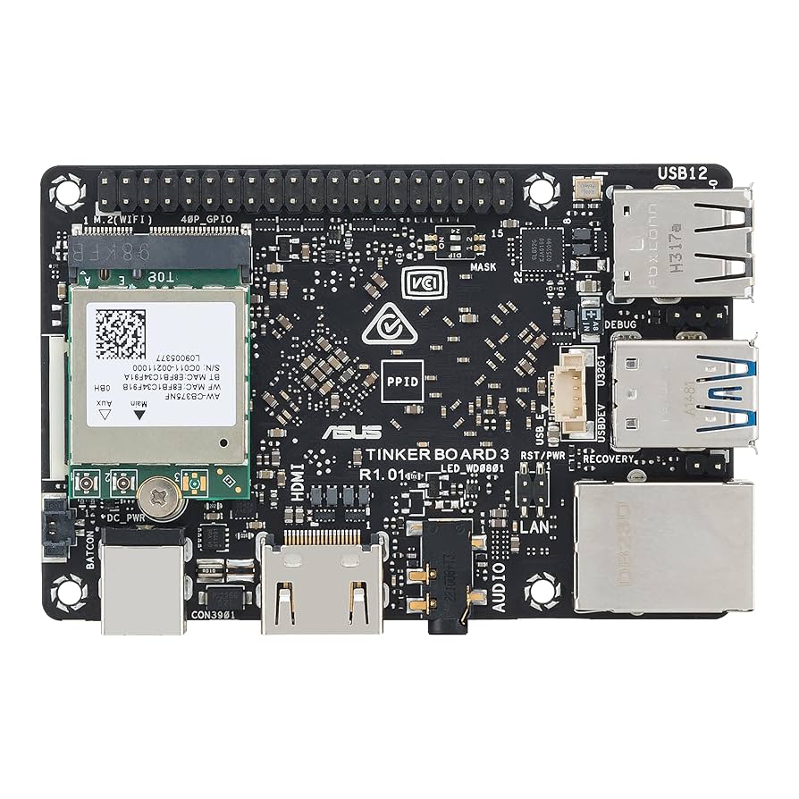 Amazon.com: Tinker Board 3/3S, 2GB/4GB LPDDR4X RAM, RK3566