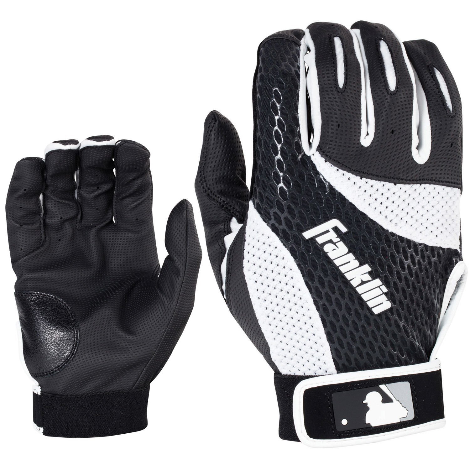 Amazon | Franklin フランクリン バッティンググローブ 2ND-SKINZ 白
