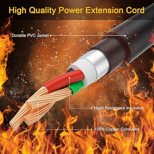 Miniatura 3 de Cable adaptador de soldador, cable de enchufe L14-30P Twist-Lock macho a 6-50R hembra, generador de 4 clavijas a 3 clavijas para cable de