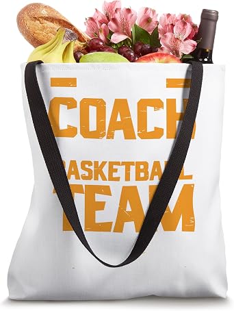 Basketball Team Coach Play Hard Inspire Champions Tote Bag