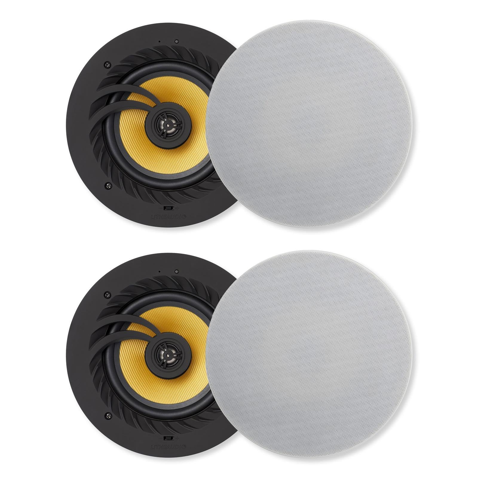 03202 Bluetooth Wireless 6.5" Ceiling Speakers (2 Master & 2 Passives)
