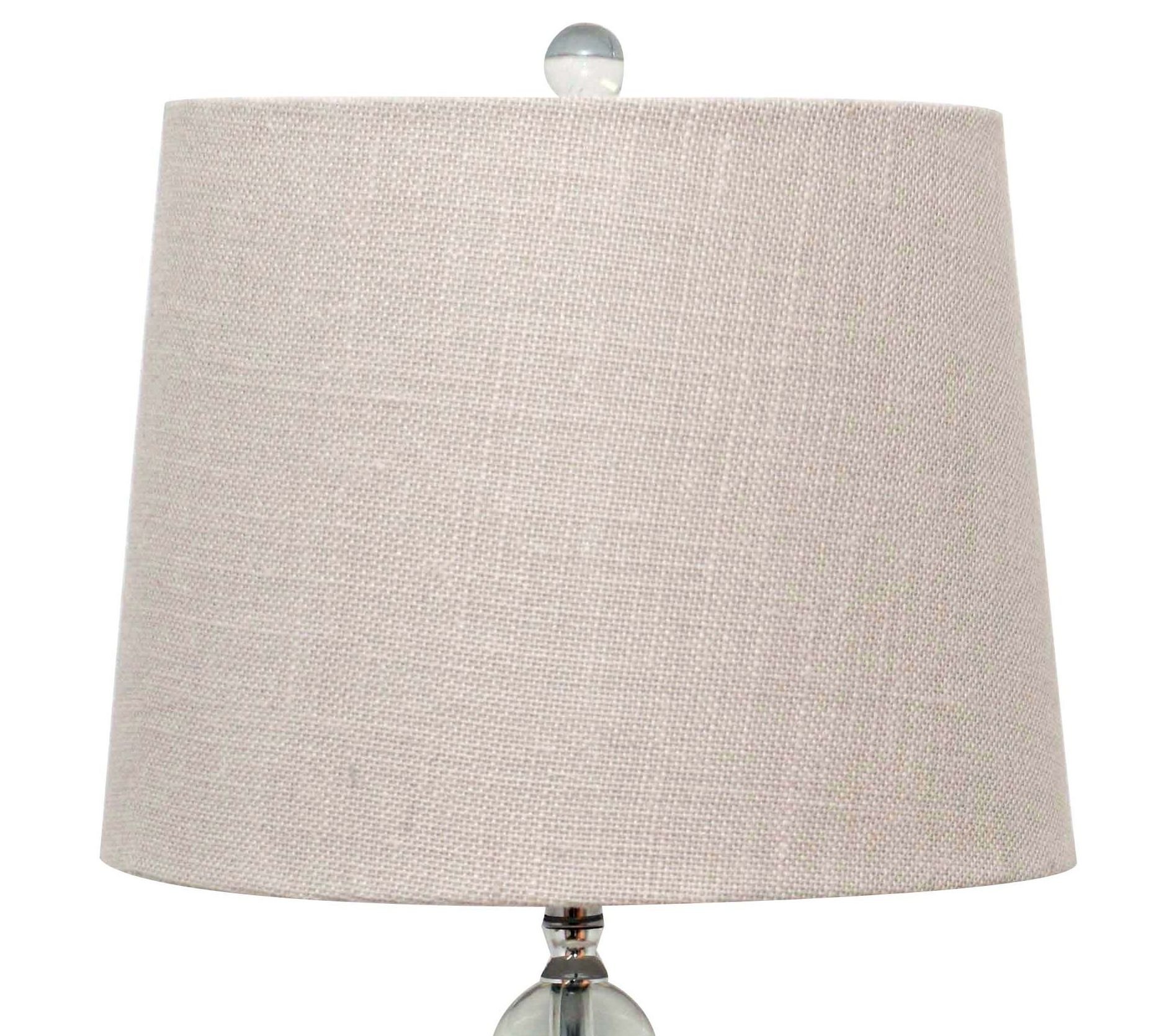 Catalina 19356 002 Haley Hayley Dimmable Clear Stacked Ball Table |  Desertcart Seychelles, image size:1868x1670