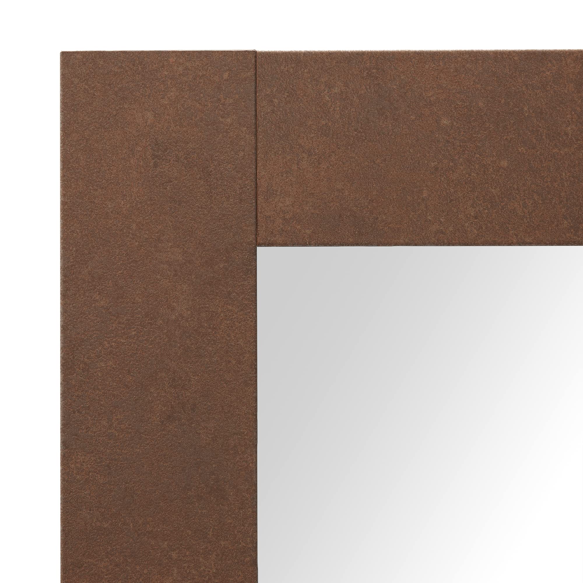 ARHome Specchiera da Parete, 126 x 66, Corten, Specchio Parete Muro, Made in Italy
