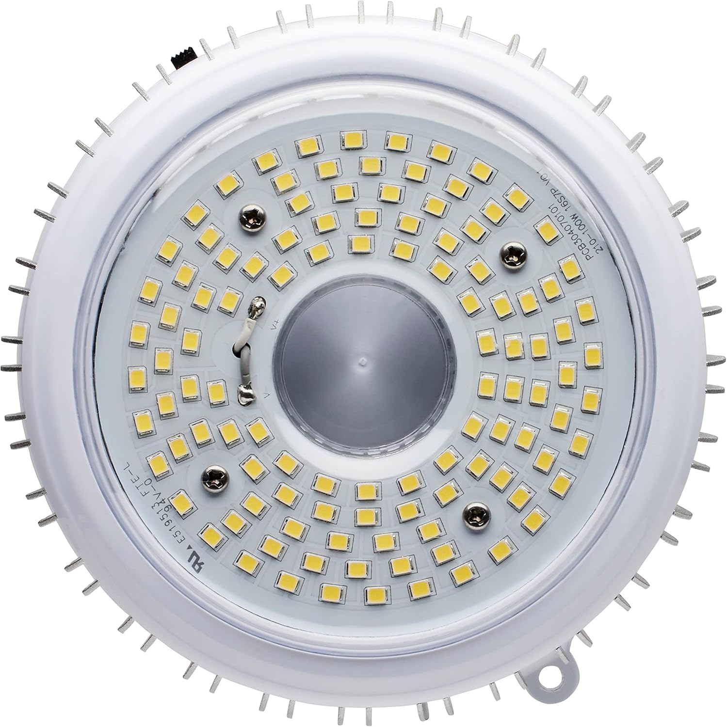 Satco S33112 Hi-Pro LED High Bay Wattage-Selectable HID Replacement Light, White, 60W/80W/100W