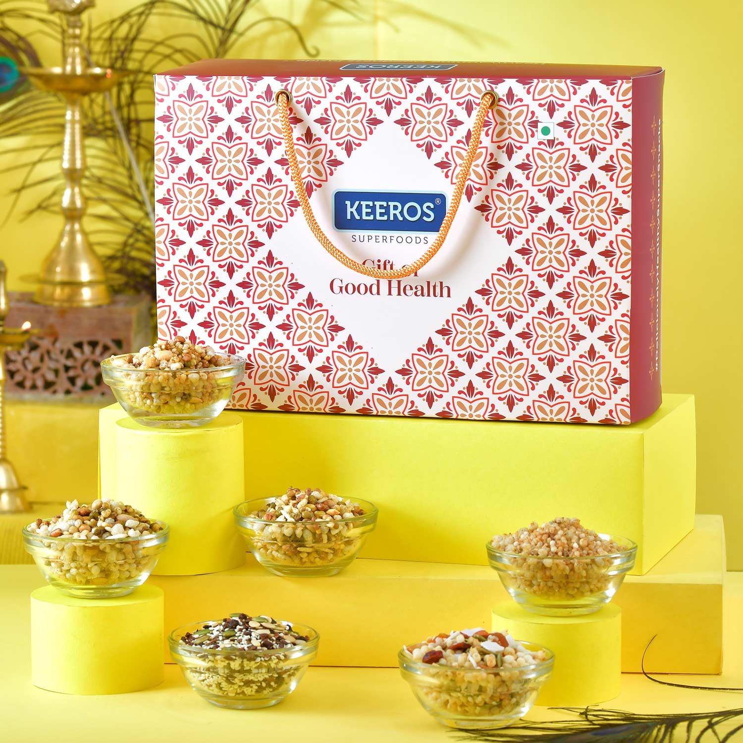 Keeros Healthy Diwali Gift Hamper for Friends & Family | Premium Super Snacks Combo | A Thoughtful Diwali Gift for Your Loved Ones-image-34