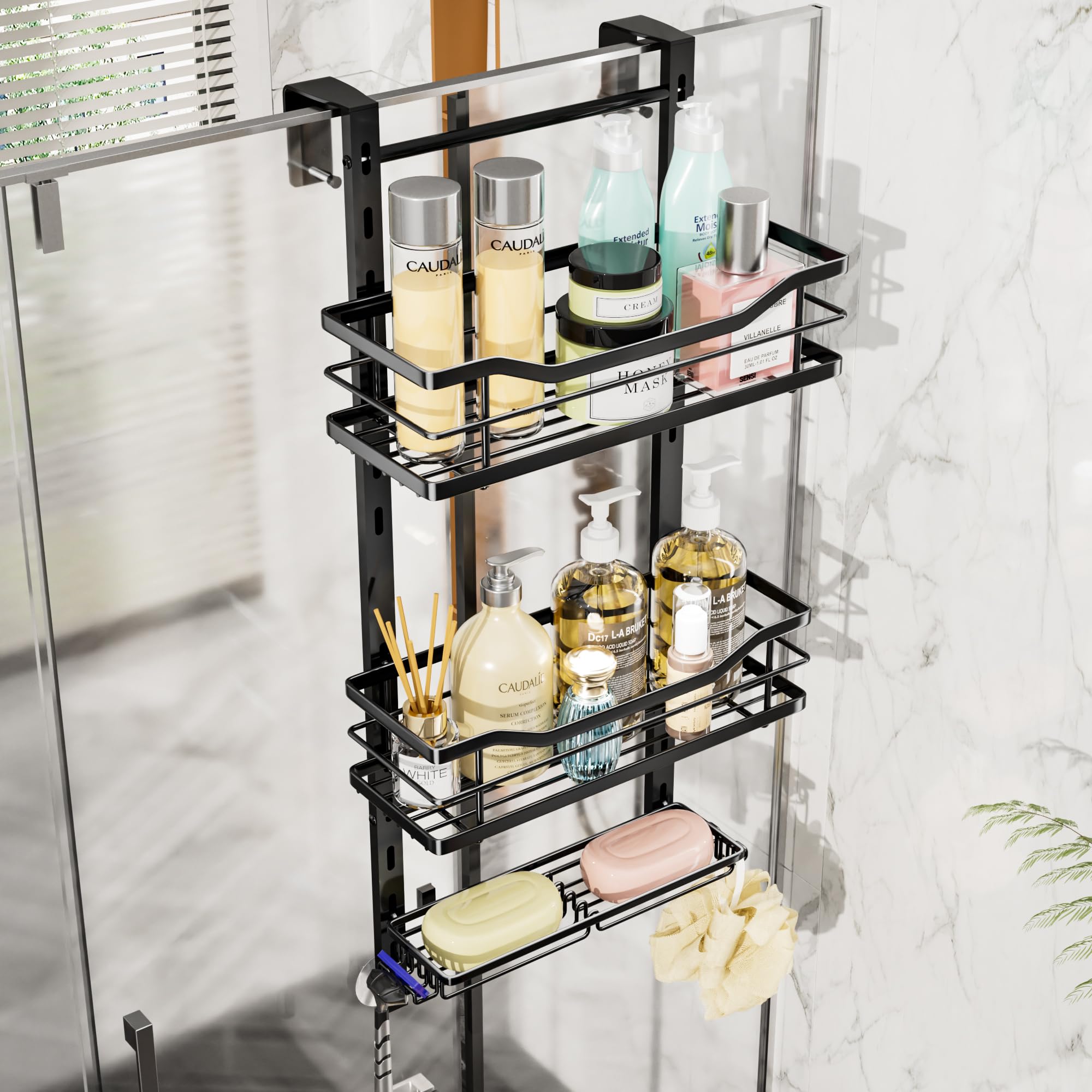 SWTYMIKI Over the Door Shower Caddy