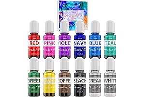 Lets Resin Alcohol Ink Set - Unleash Your Artistic Potential with Vibrant Resin Art