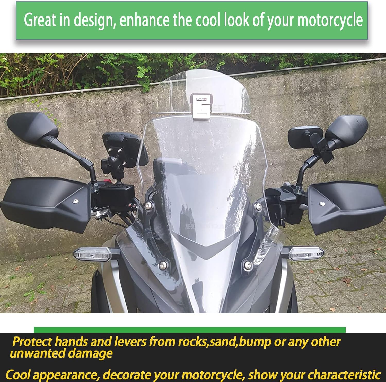 Motorcycle Hand Guards for Ho-nda NC750X 14-23 NC700X 12-14 NC750S 16-22 NC750X DCT 14-15 ABS Protector Windproof Handlebar Handguards
