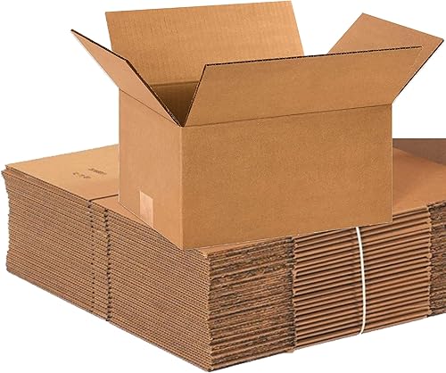Miniatura 4 de BOX USA Cajas de envío pequeñas de 12 pulgadas de largo x 9 pulgadas de ancho x 6 pulgadas de alto, paquete de 100 cajas de cartón corrugado para