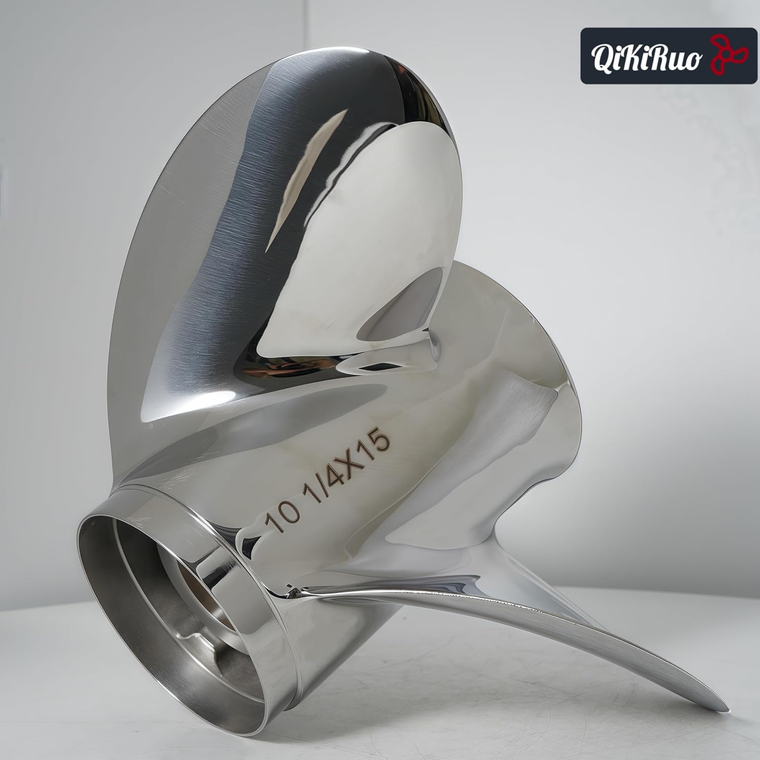 10 1/4X15-G,10 1/4X14-G,11X15-G for Yamaha 10 3/8x13,10 3/8x14,10 3/4x12,11 3/8x14, Stainless Outboard Propeller 25HP-60HP,13 Spline Tooth, RH