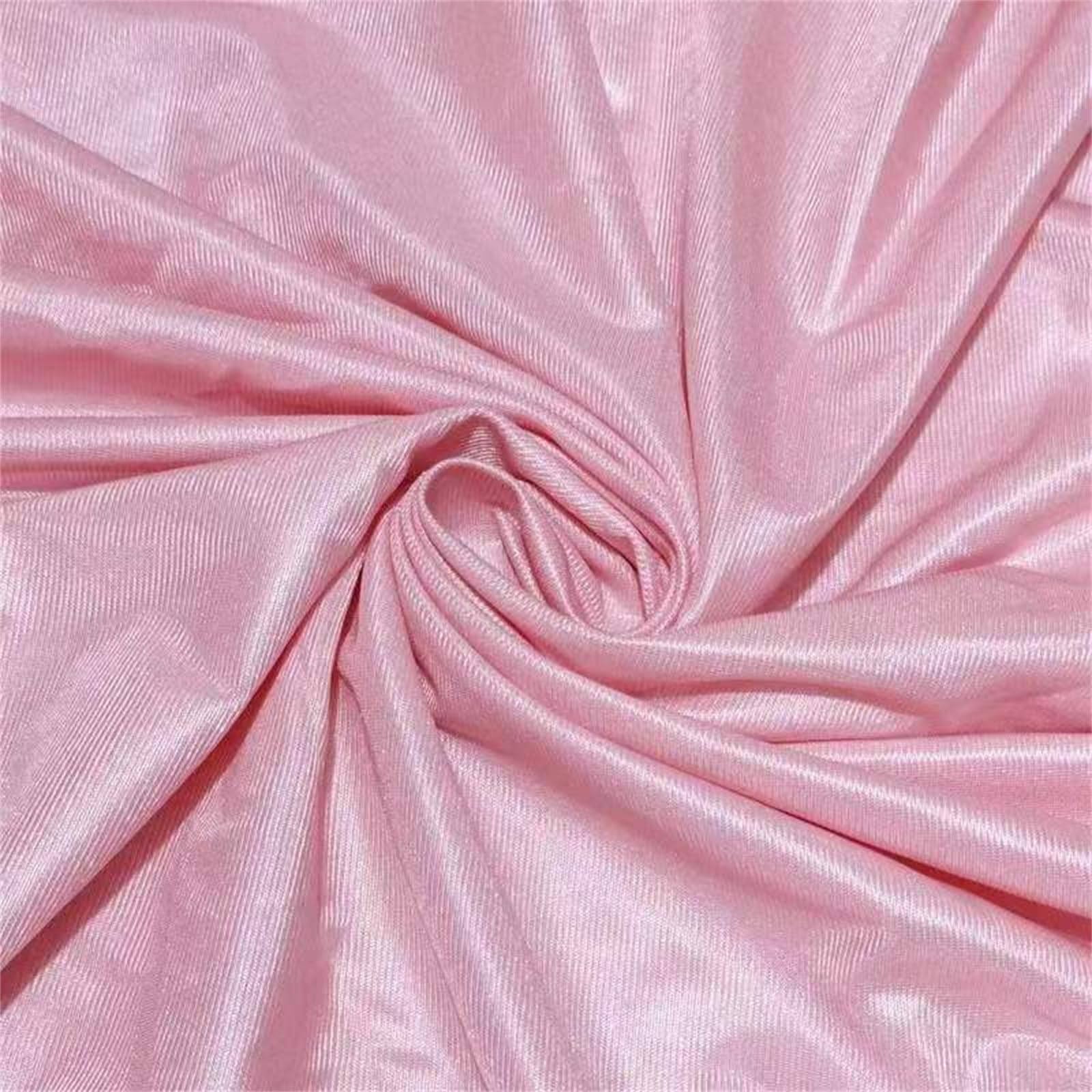 HEJIGOOD Stretch Aerial Yoga Hammock 280cm Wide x 100cm Long Seamless Nylon Swing Load 1984lb for Home Studio (Pink)