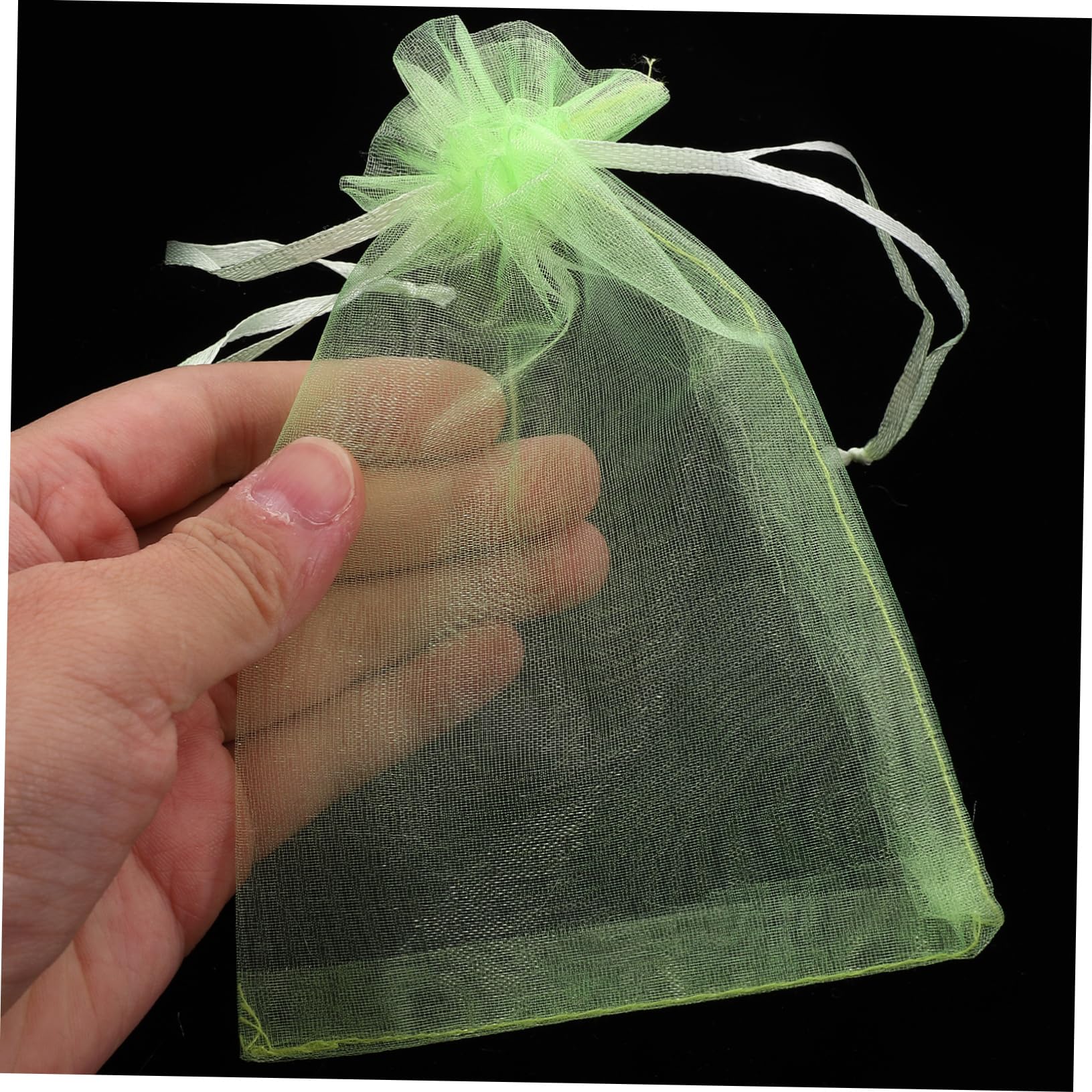 SUPVOX 4 Juegos Bolsa De Red con Cordón Red para Arboles Frutales Redes para Frutales Bolsa De Cultivo De Plantas Bolsas De Malla para Cultivo De Frutas Suministros De Jardín 50 Uds * 4