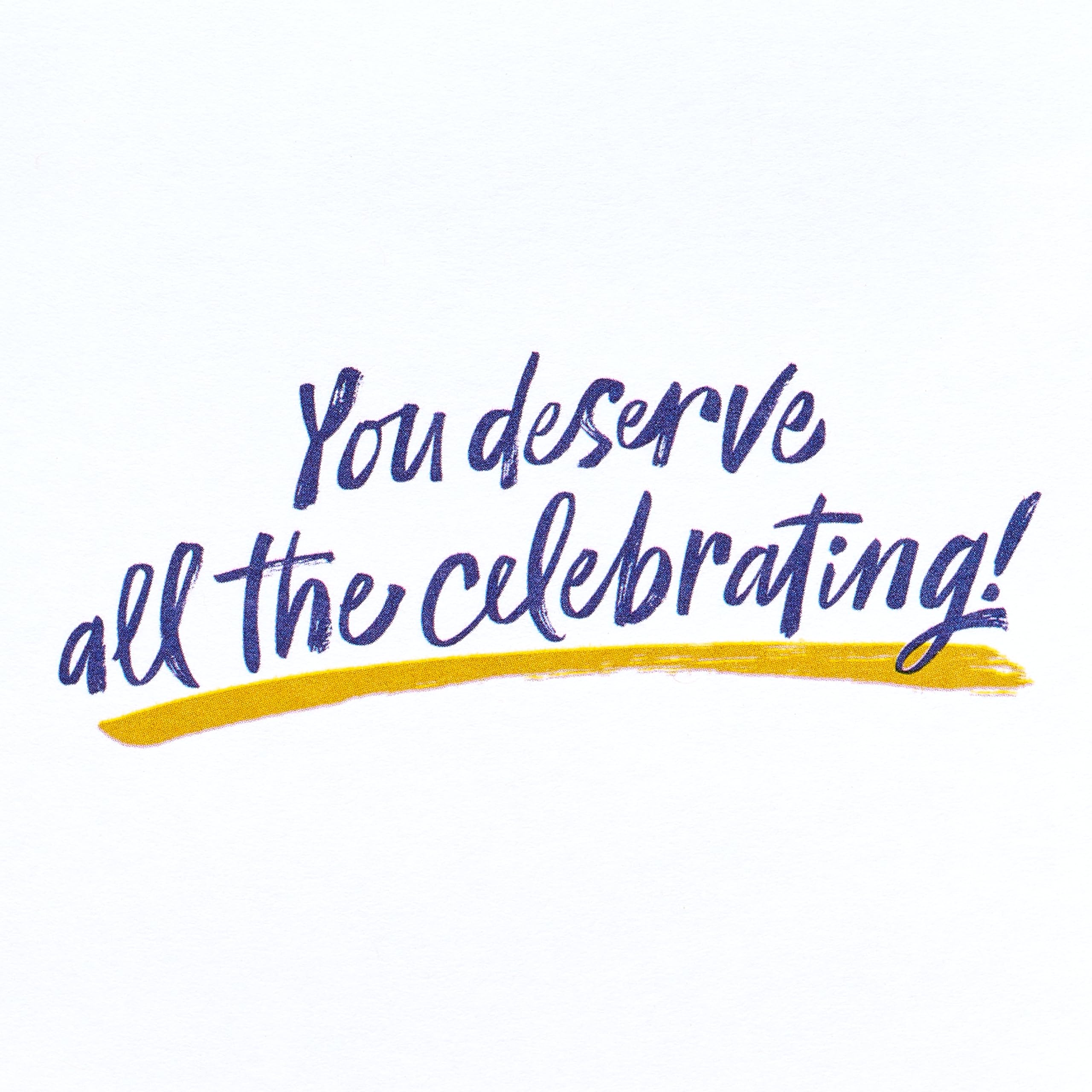 American Greetings Congratulations Card (All the Celebrating), Mazel Tov Lettering, 6.75 inches x 4.625 inches - Image 3
