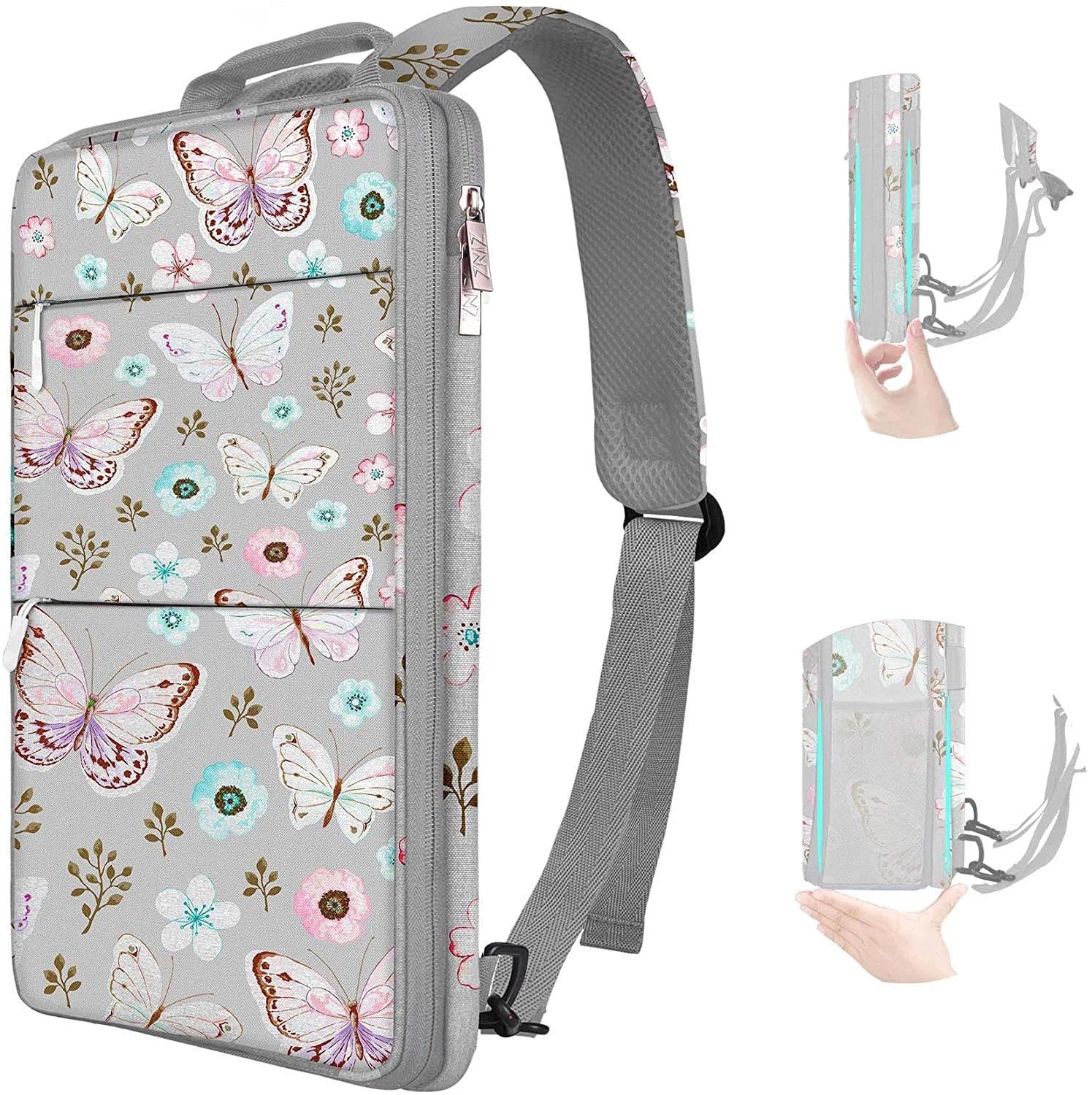 ZINZ Slim & Expandable Laptop Backpack 15 15.6 16 Inch, D01G01 — Amazon image 20