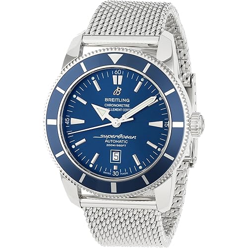 Breitling Men's A1732016/C734SS Blue Dial Superocean Heritage Watch