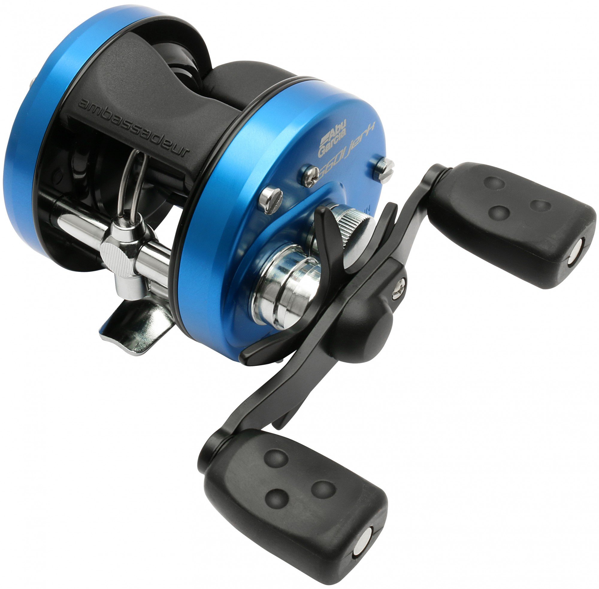 Abu Garcia Ambassadeur 5601 JB Multirollen, Blau/Schwarz, 13