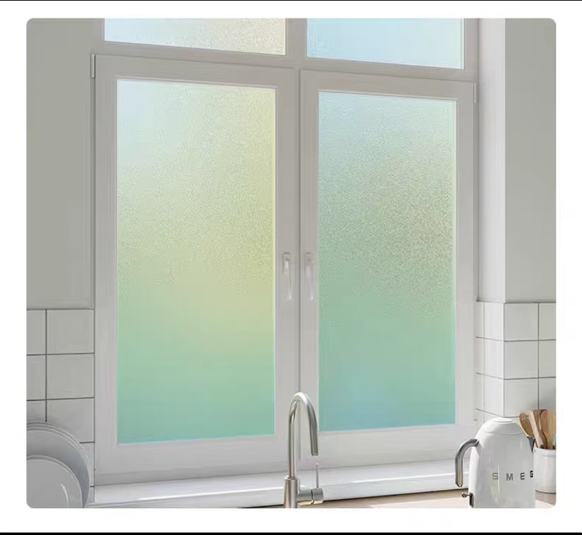 Película para ventana con privacidad Frosted 35.4 x 78.7 in miniatura 7