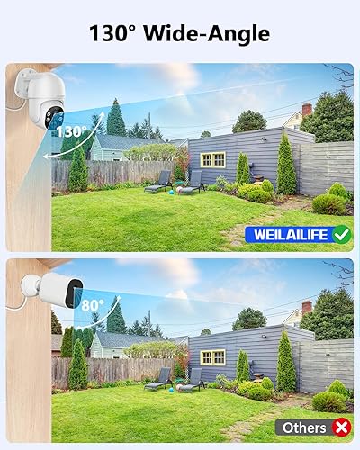 Miniatura 6 de 【Almacenamiento de 90 días y 4K Ultra HD】 Sistema de cámara de seguridad con cable, cámaras de seguridad POE para exteriores, sistema de cámara IP,