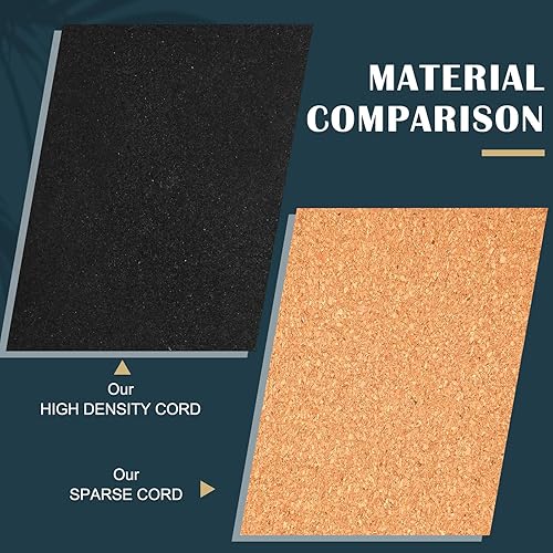 Miniatura 3 de Thyle 6 tableros de anuncios de corcho de 12 x 12 pulgadas, tablero de anuncios enmarcado para decoración de tablero de anuncios de 12 pulgada de