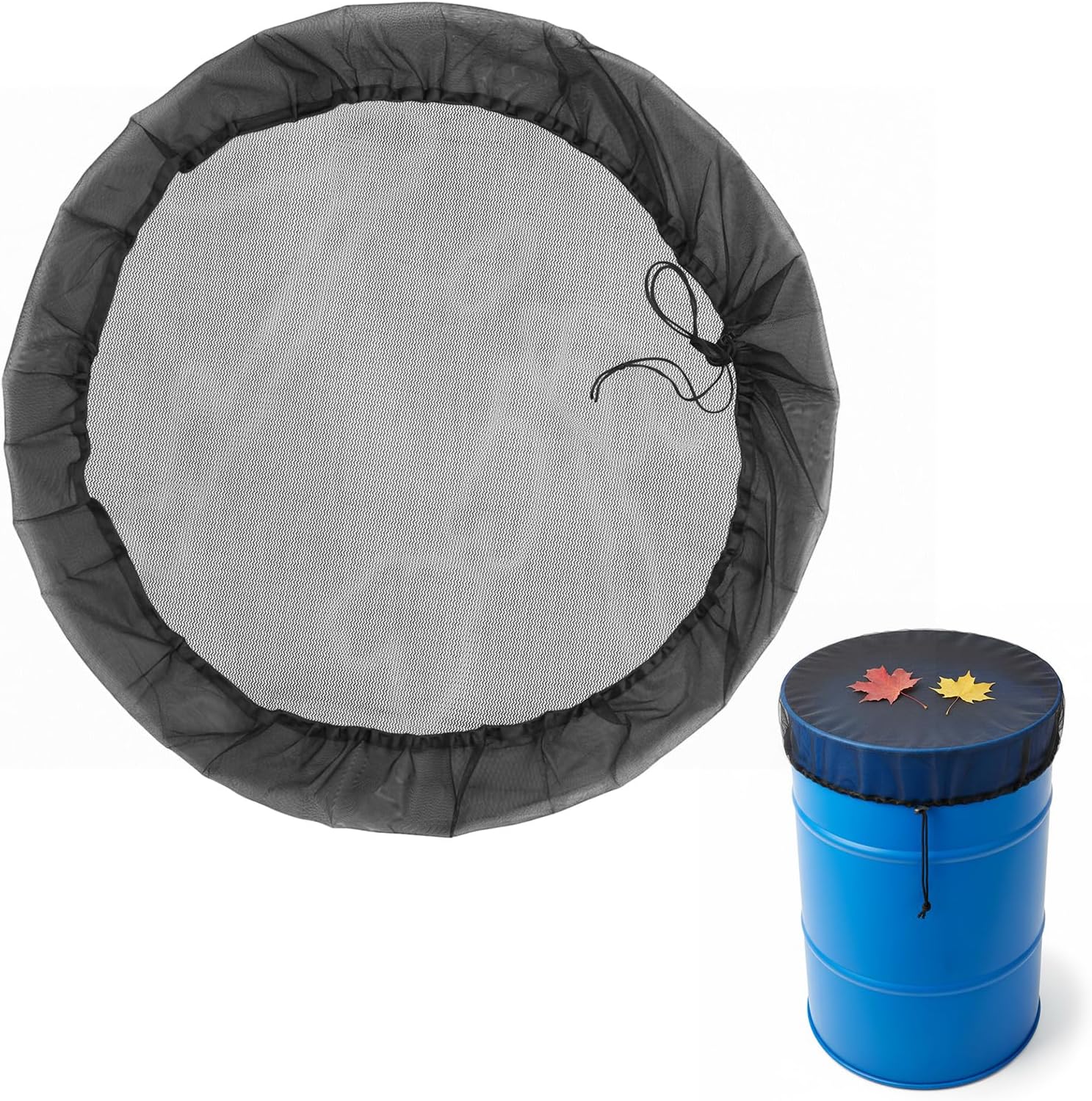 Amazon.com : 47inch Mesh Cover for Rain Barrel, Rain Water Collection ...