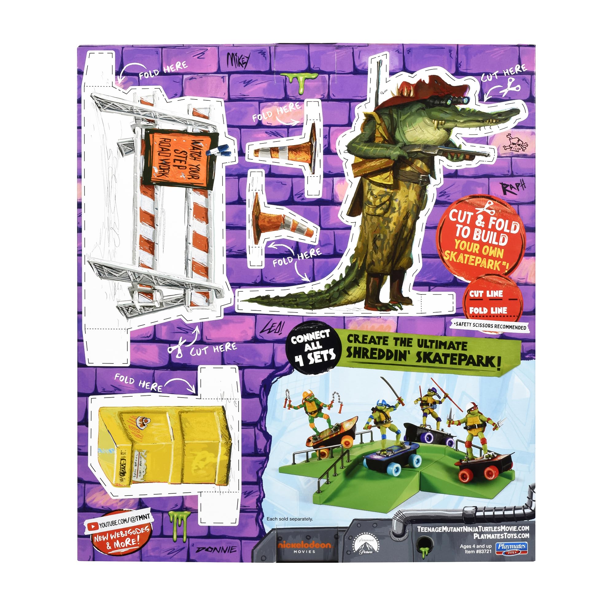 Teenage Mutant Ninja Turtles Leo Skateboard - Exclusivité Amazon