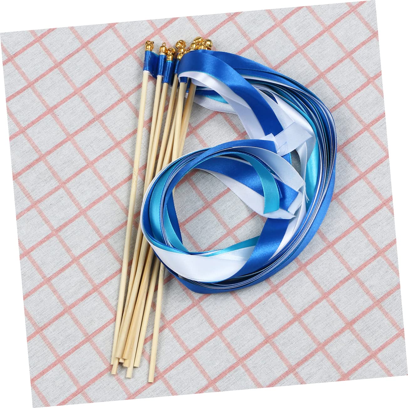 Abaodam 30stücke Hochzeitsfeenstäbe Mit Glocken Teiliges Bunte Hochzeitsribbons Für Zeremonien Partys Und Feiern Für Europäische Hochzeiten Und Feierlichkeiten