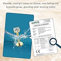 Vista 5 de Gold Nose Ring Stud, 20g Cartilage Earrings Tragus Piercing Jewelry, 14k Titanium Nose Ring Threadless Medusa Clip on Earrings, Flat Back Medusa