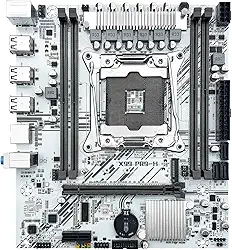 QUASAR X99 PR9-H Placa-Mãe ATX, LGA 2011-3, DDR4, M.2 NVMe, SATA 3.0, USB 3.0, Branca