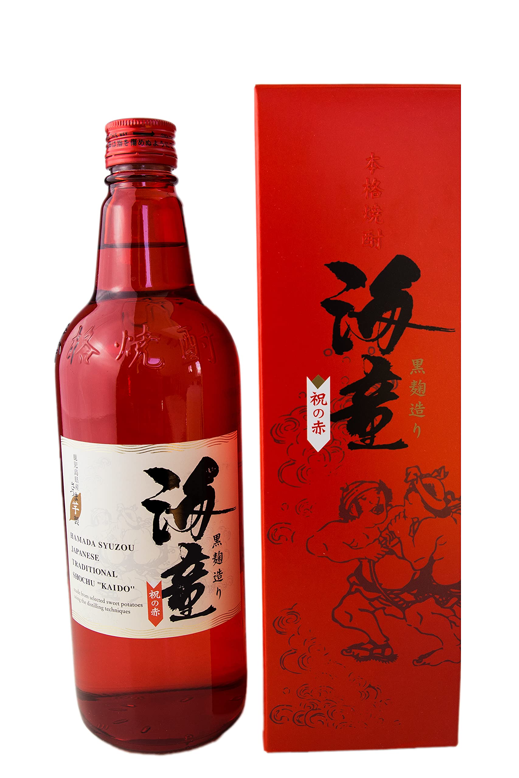 Imo (Süßkartoffel) Shochu, Kaido Celebration Red, japanischer Shochu, (1 x 0,72l)
